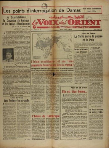 La Voix de l’Orient Vol.03 N°129 (24 mai 1951)